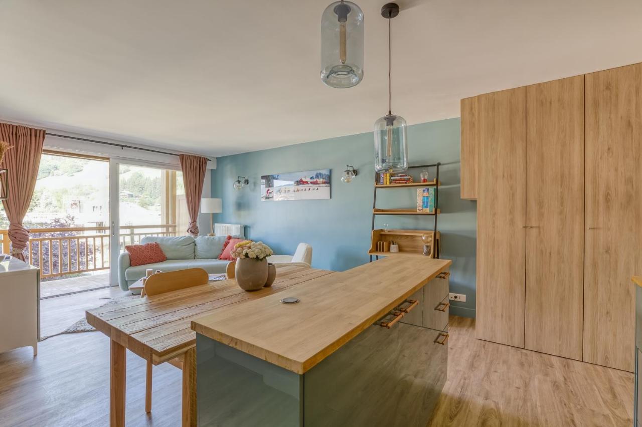 Rare ! Appartement rénové dans le village piéton de Megève Extérieur photo