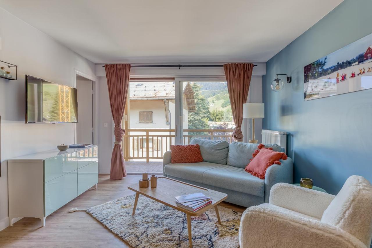 Rare ! Appartement rénové dans le village piéton de Megève Extérieur photo