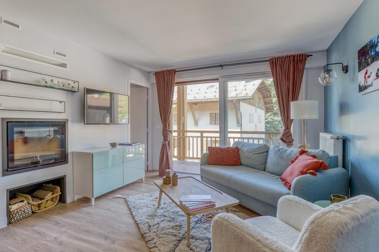 Rare ! Appartement rénové dans le village piéton de Megève Extérieur photo